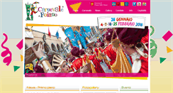 Desktop Screenshot of carnevaledifoiano.it